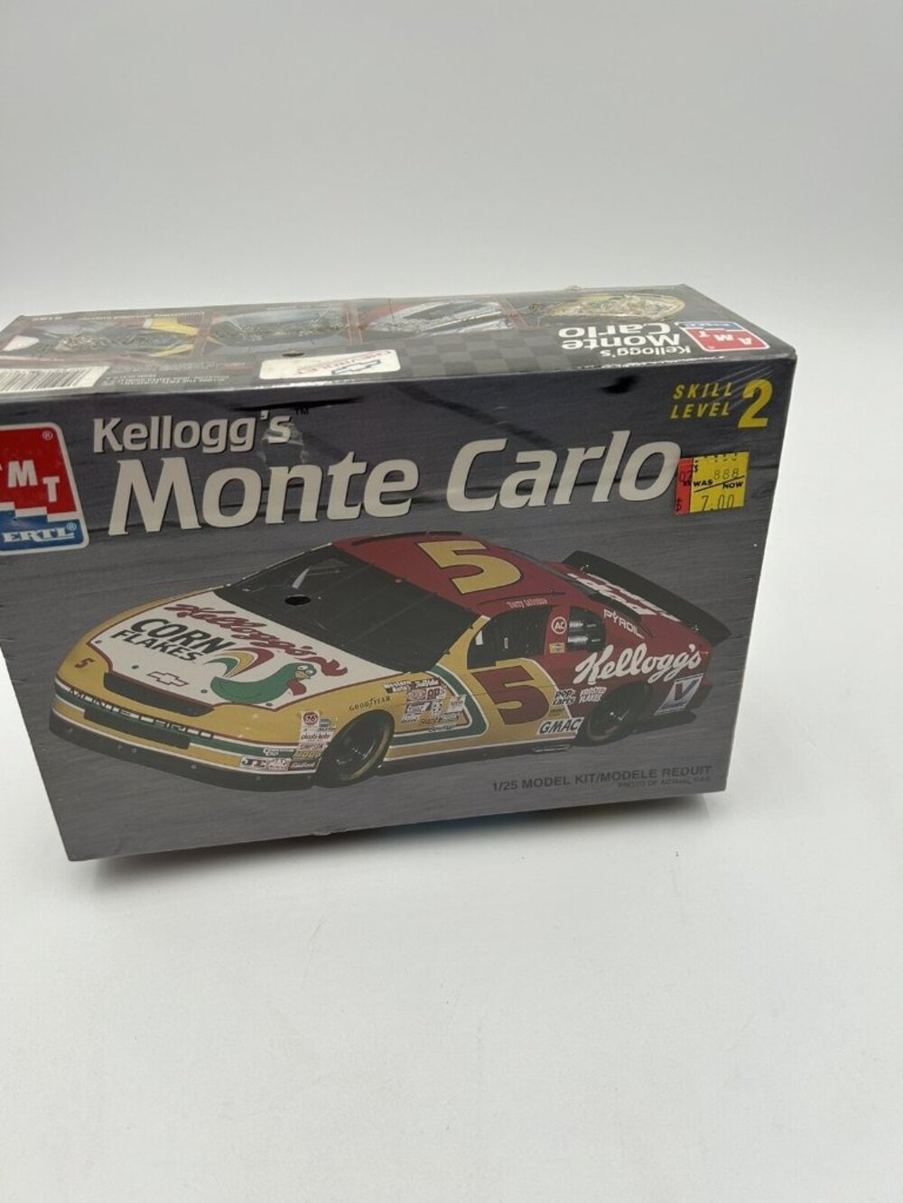 AMT Ertl Kellogg's 5 Monte Carlo 1/25 Model Kit 8187 new factory sealed
